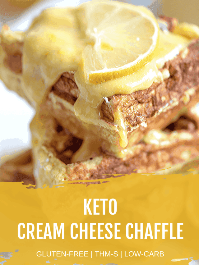 Cream Cheese Chaffles