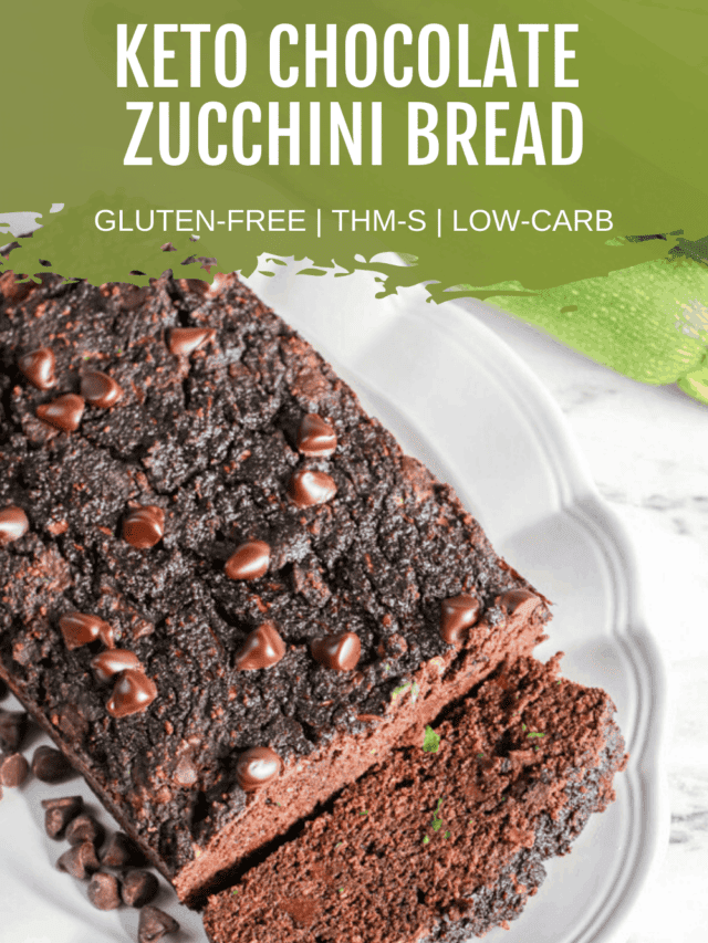 Low Carb Chocolate Zucchini Bread