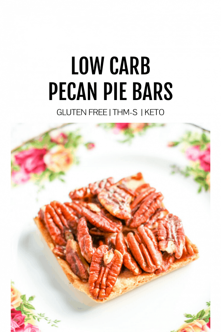 featured image low carb pecan pie bars