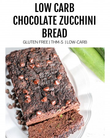 Featured image for low-carb zucchini bread