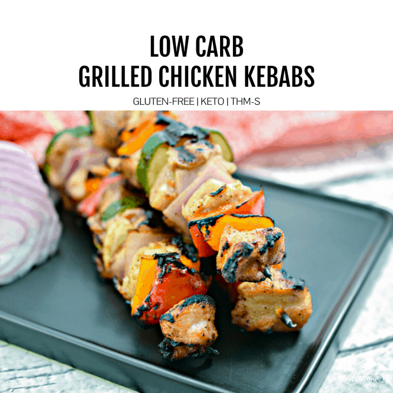 Keto Grilled Chicken Kebabs