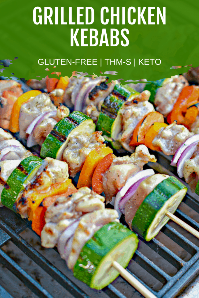 Keto Grilled Chicken Kebabs