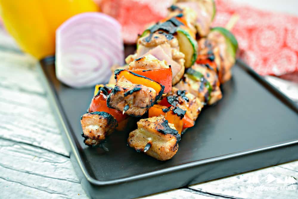 Keto Grilled Chicken Kebabs