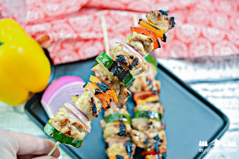 Keto Grilled Chicken Kebabs