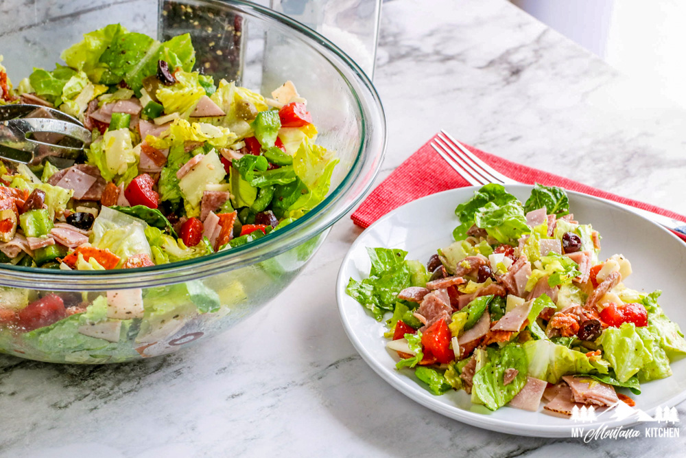 Low Carb Italian Chopped Salad