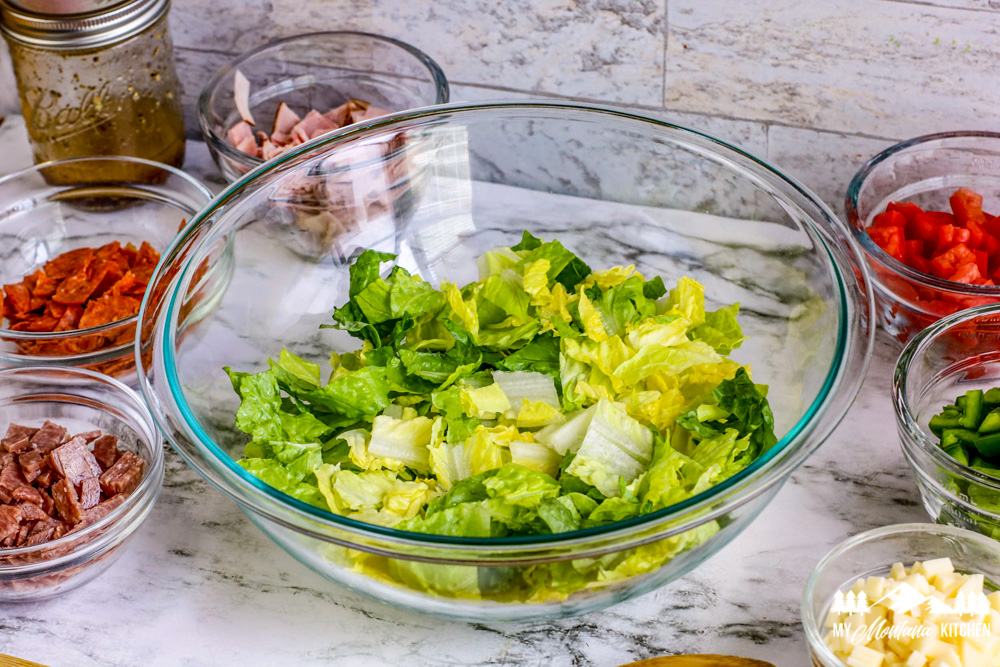 24/7 Low Carb Diner: Chopped Salad in a Cup