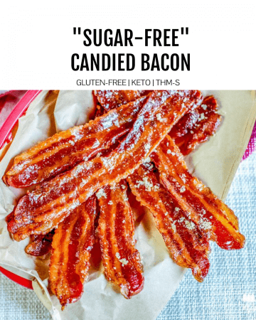 sugar free candied bacon featured image