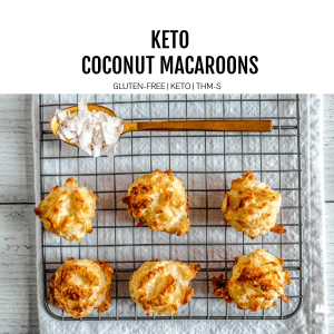 keto macaroons featured image