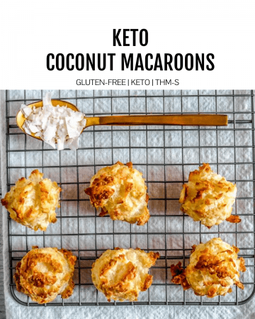 keto macaroons featured image