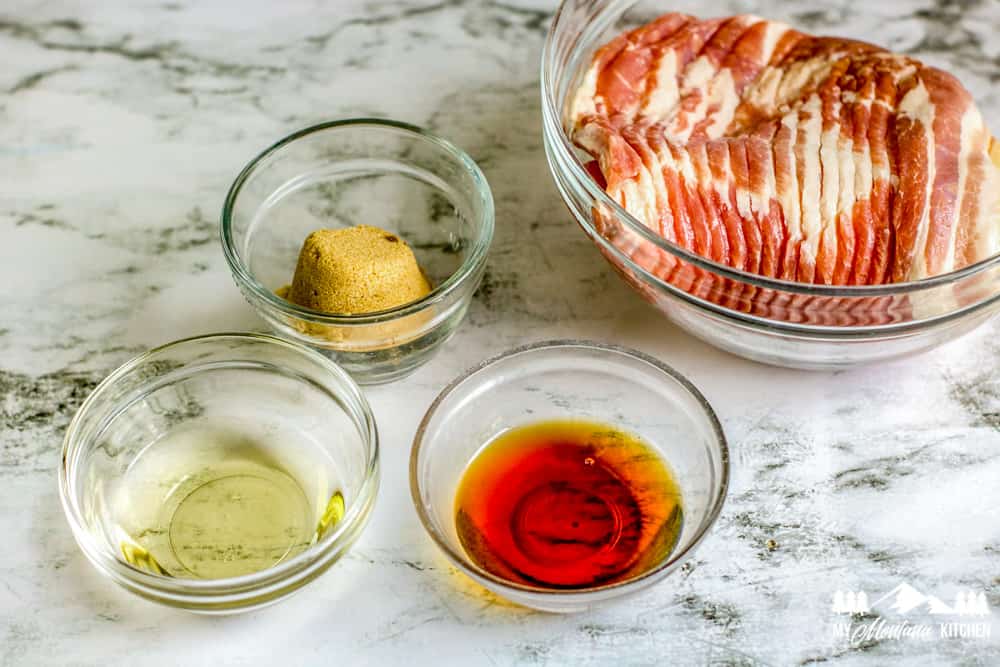 keto candied bacon ingredients