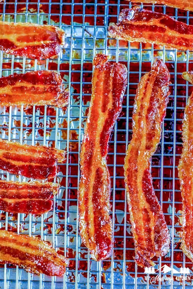 cooked candied bacon