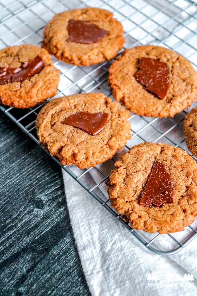 Keto Almond Butter Chocolate Cookies