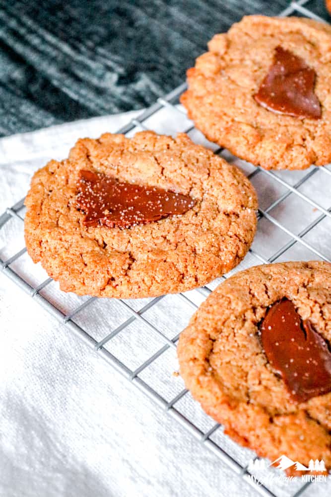 Keto Almond Butter Chocolate Cookies