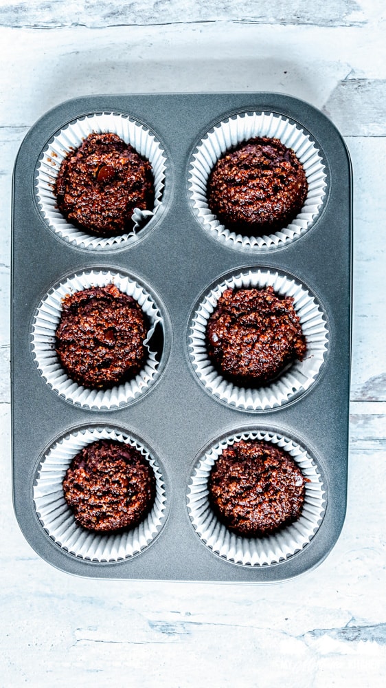 Keto Chocolate Pecan Muffins