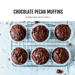 Keto Chocolate Pecan Muffins