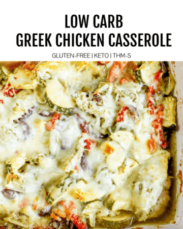 Low-Carb Greek Chicken Casserole