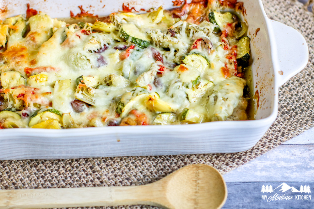 Low Carb Greek Chicken Casserole My Montana Kitchen