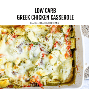 Low-Carb Greek Chicken Casserole