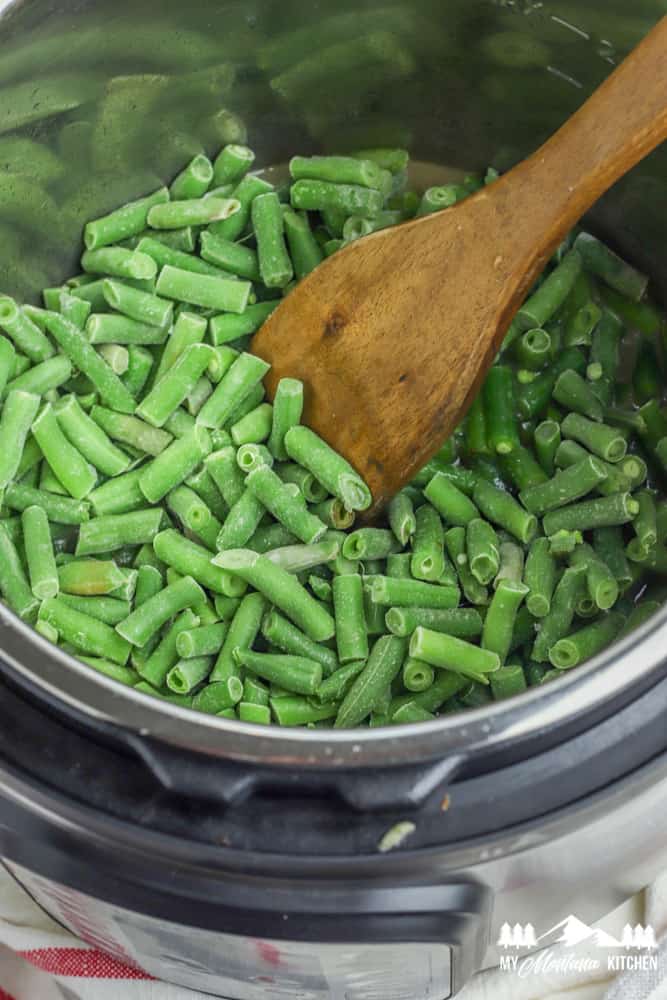 frozen green beans in instant pot