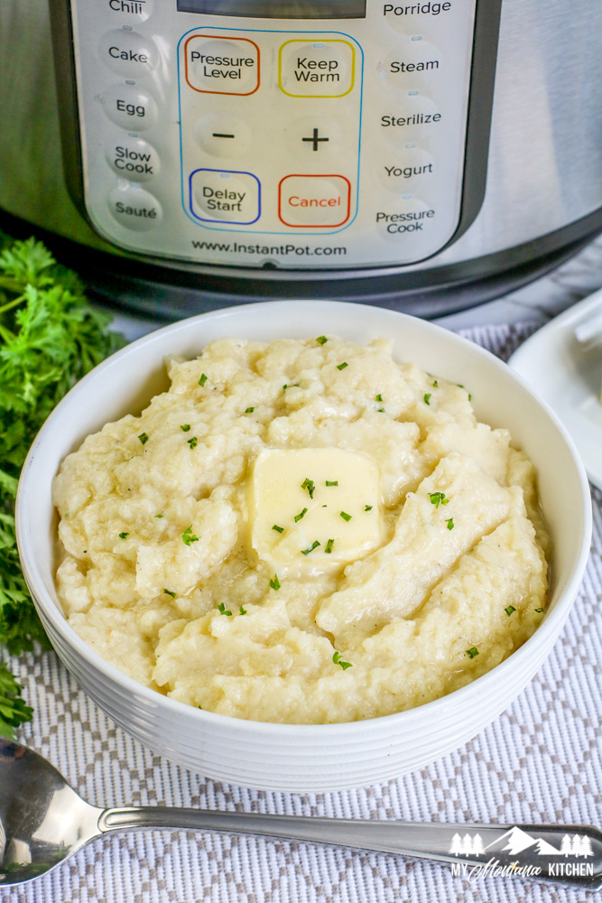 Instant Pot Mashed Cauliflower