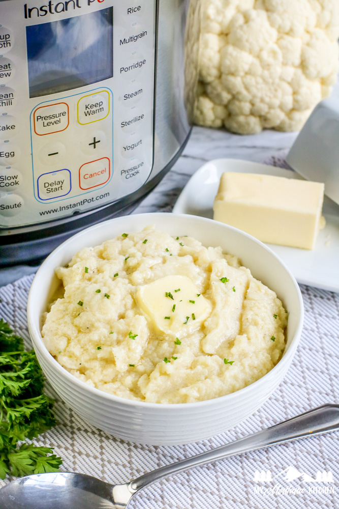 Instant Pot Mashed Cauliflower