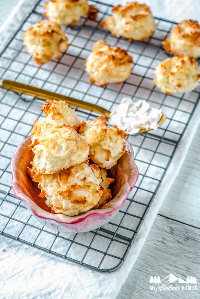 Keto Coconut Macaroons | Sugar-Free, Low-Carb, THM-S