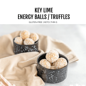 Keto Lime Energy Balls