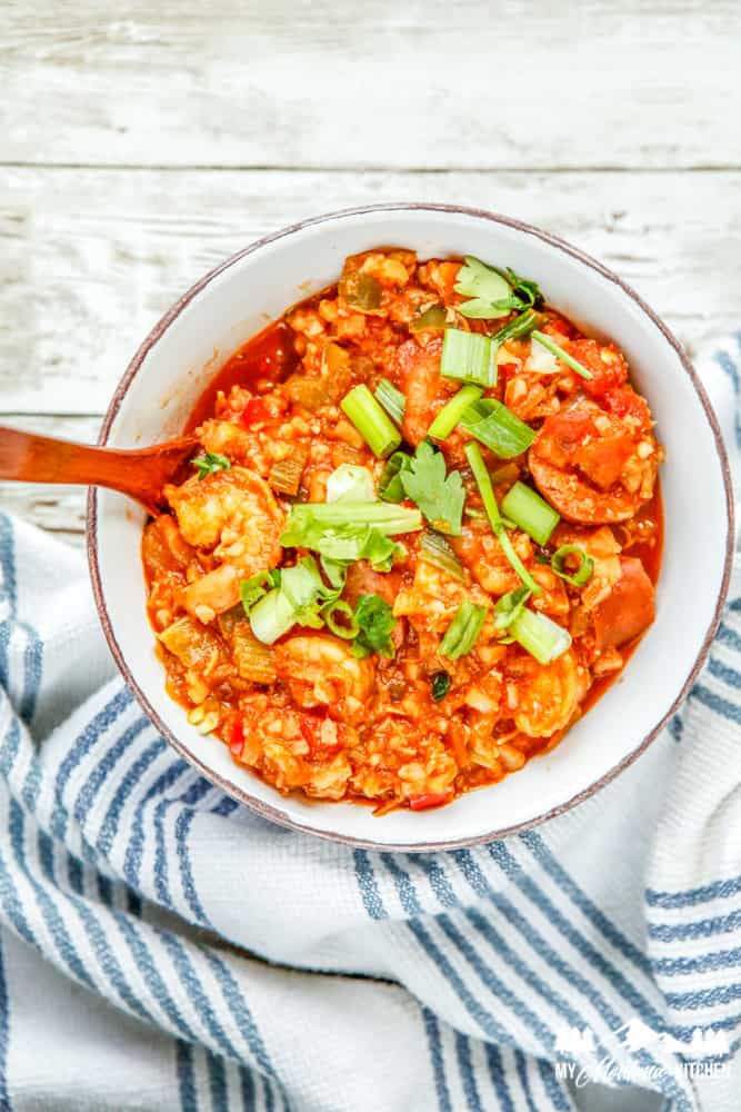 keto cajun jambalaya