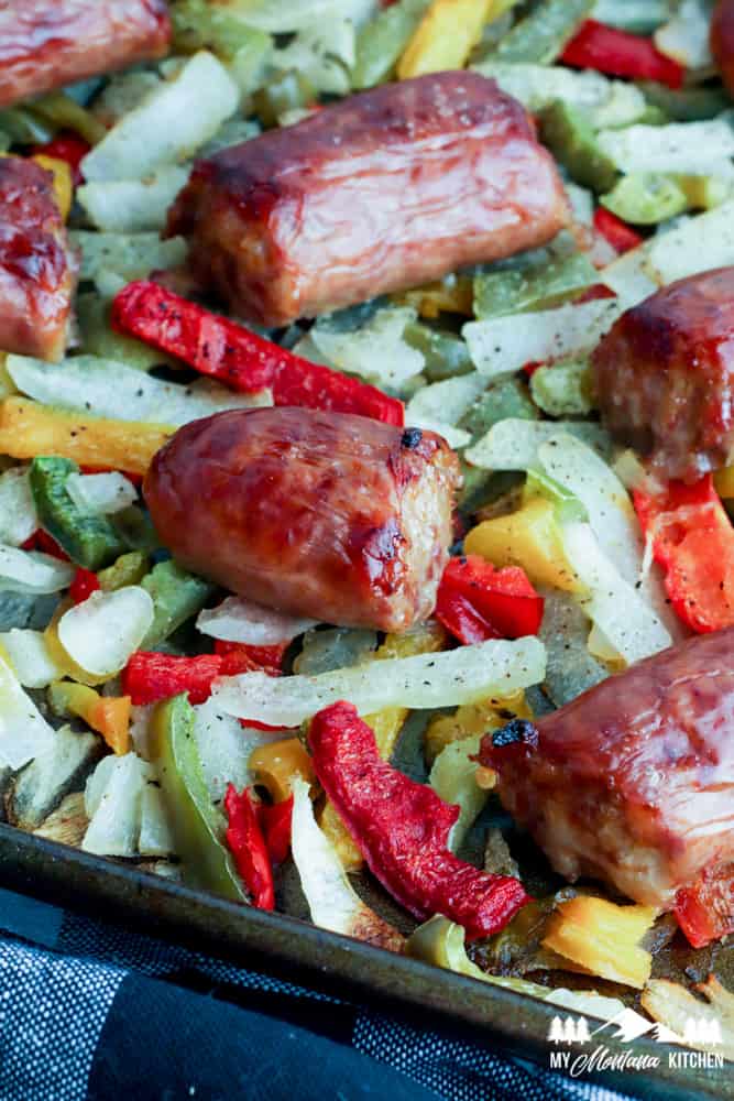 Sausage and Pepper Sheet Pan Dinner
