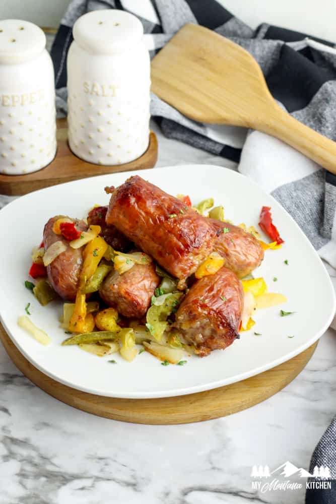 Sausage and Pepper Sheet Pan Dinner