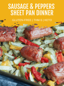 Sausage & Peppers Sheet Pan Dinner
