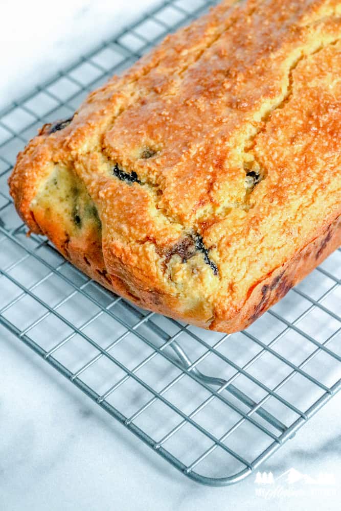 Keto Blueberry Bread