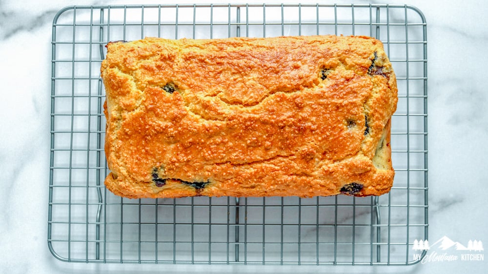 Keto Blueberry Bread