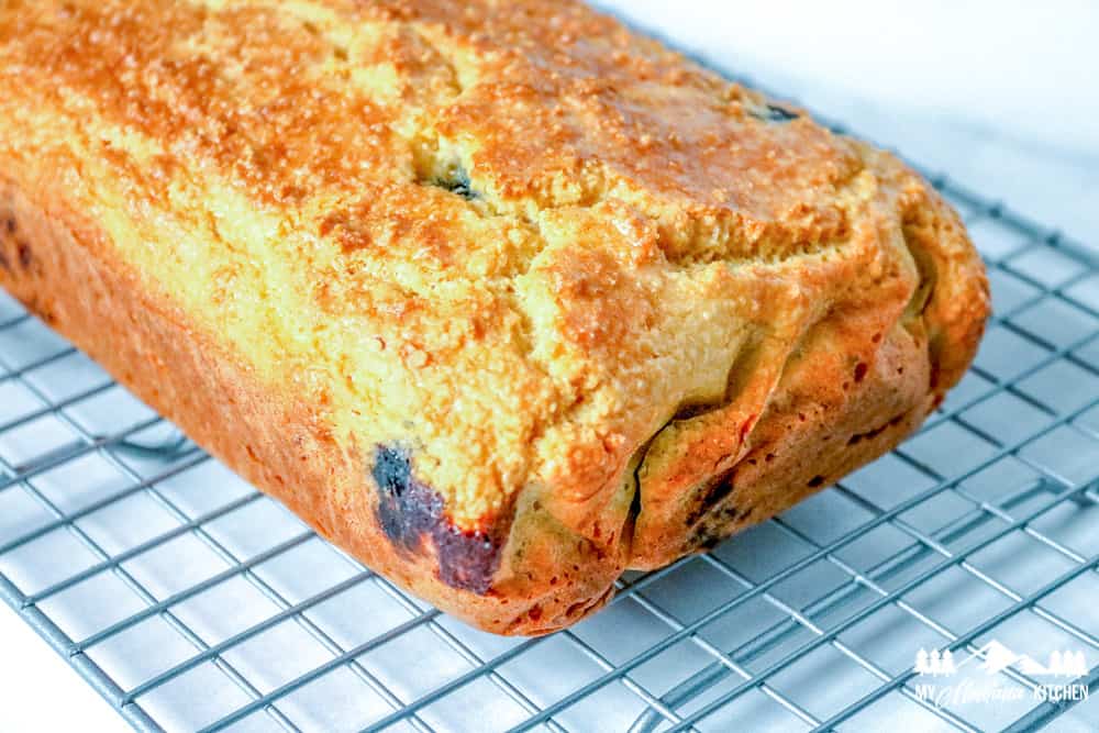 Keto Blueberry Bread