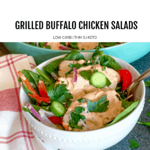 Grilled Buffalo Chicken Salad