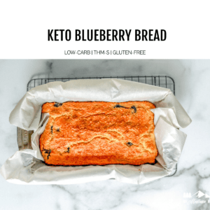 Keto Blueberry Bread