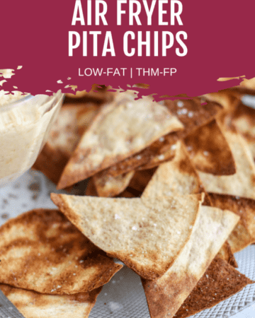 healthy homemade pita chips