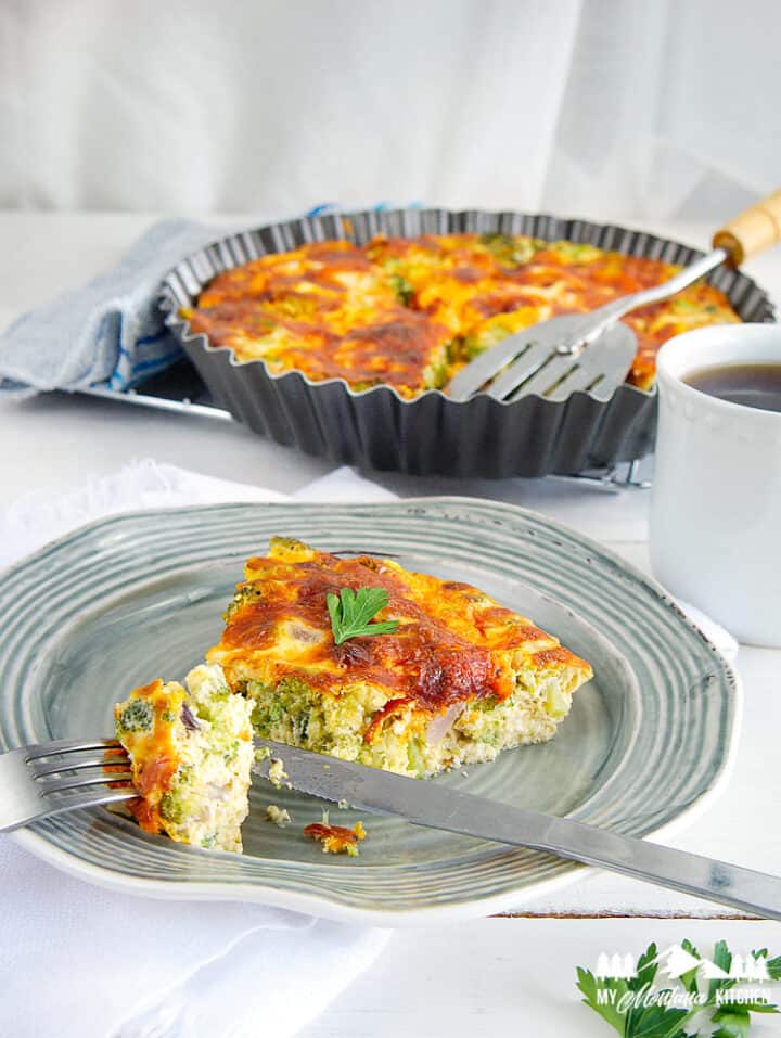 Easy Keto Crustless QuicheRecipe