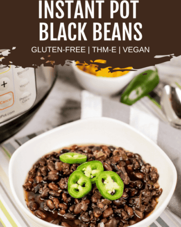 black beans in white bowl