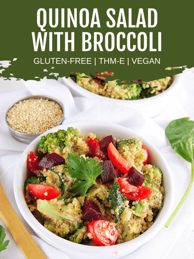 Quinoa Salad with Broccoli