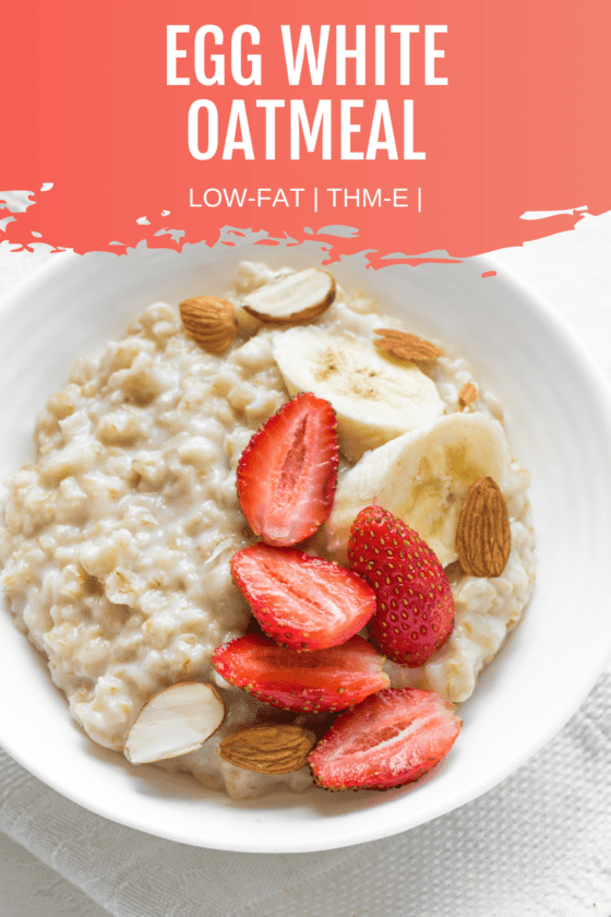 Egg White Oatmeal Recipe