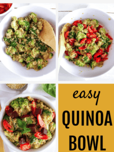 Quinoa Salad with Beets and Broccoli