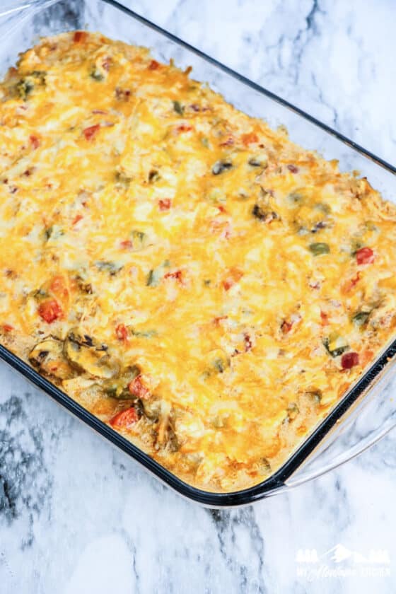 Low Carb King Ranch Chicken Casserole My Montana Kitchen
