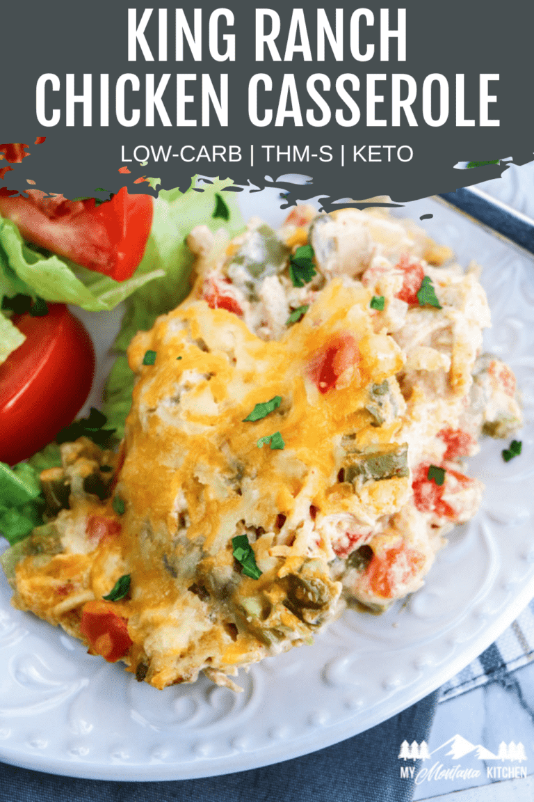 Low Carb King Ranch Chicken Casserole My Montana Kitchen