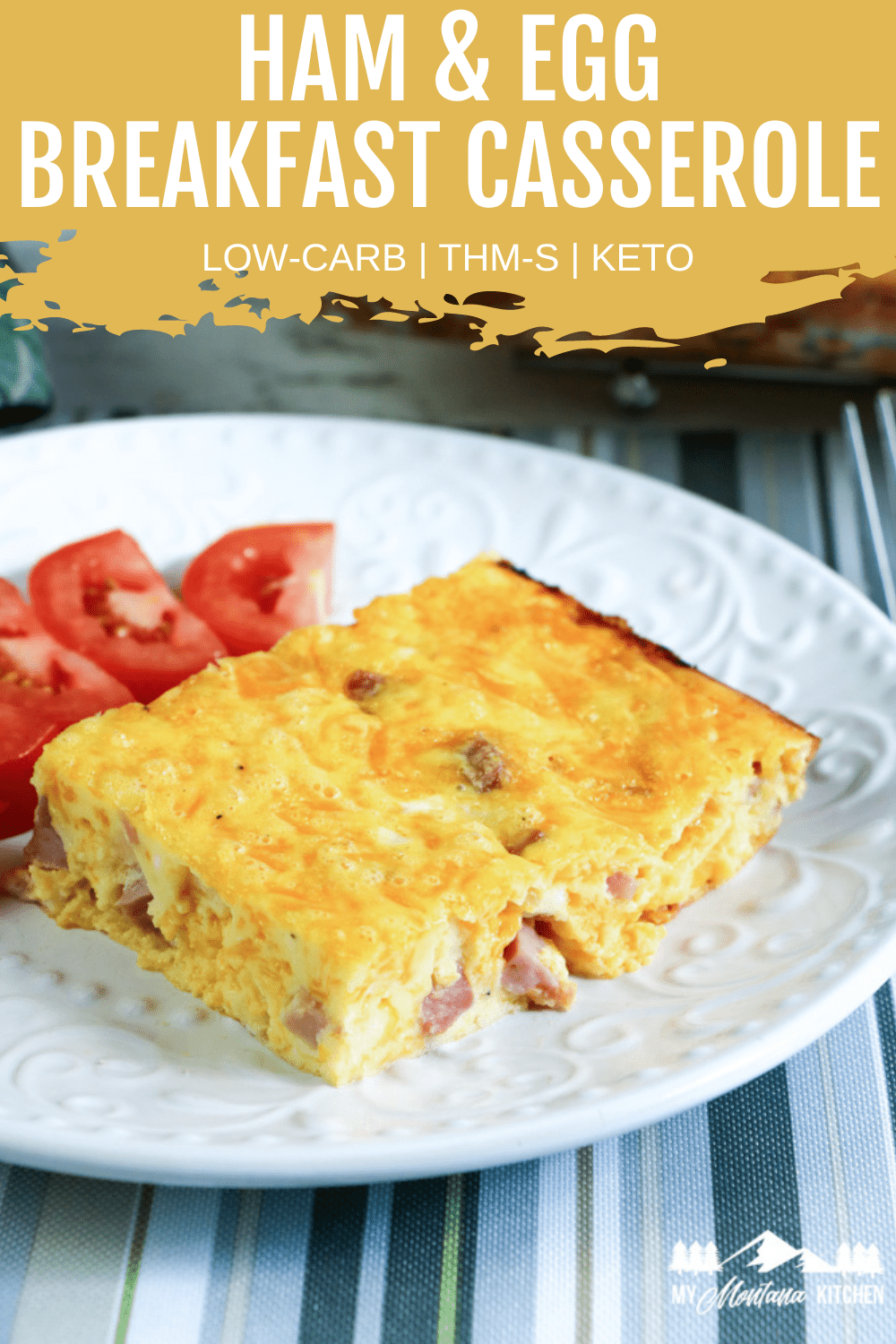 Ham Egg & Cheese Casserole Recipe