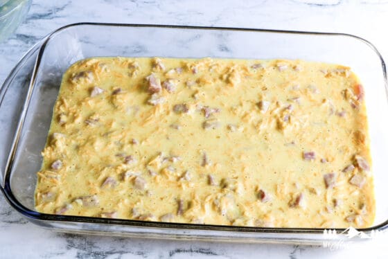 Ham Egg & Cheese Casserole Recipe