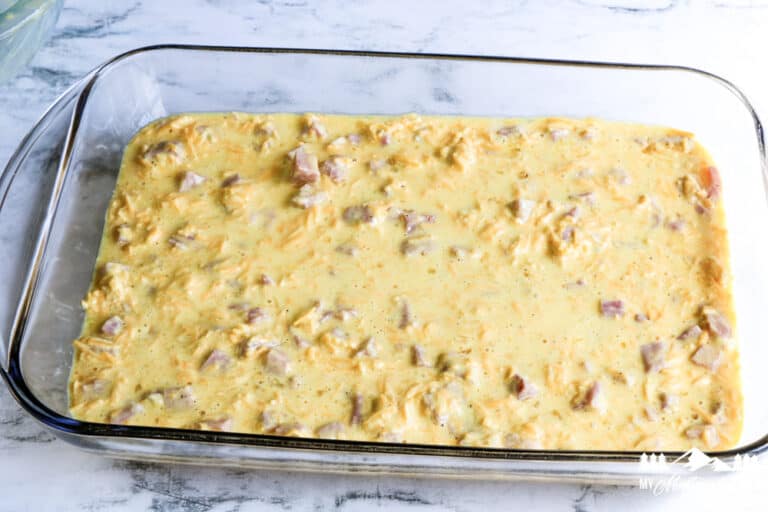 Ham Egg & Cheese Casserole Recipe