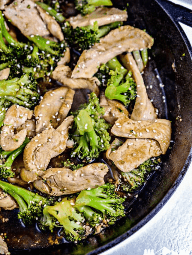 Keto Chinese Chicken & Broccoli