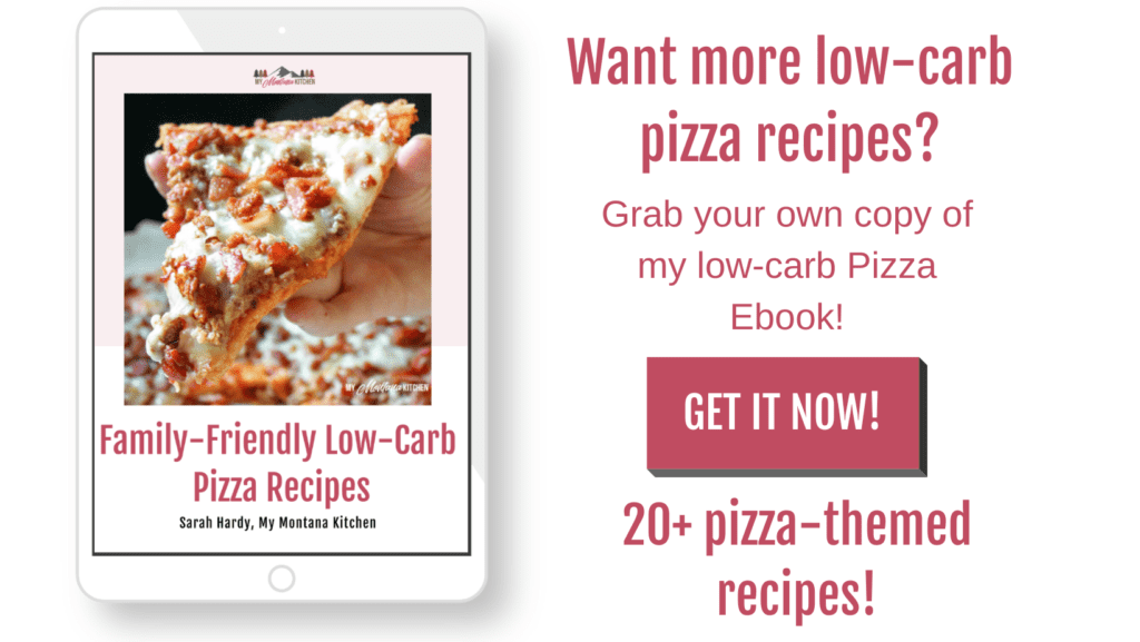 advertisement for My Montana Kitchen pizza recipes ebook