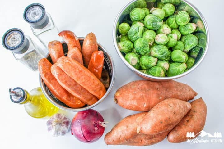 Quick and Easy Sheet Pan Sausage Dinner with Roasted Veggies